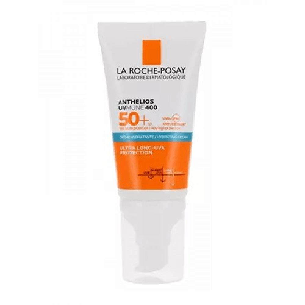 واقي شمس انثيليوس يوفي ميون 400 للأطفال سائل شفاف SPF50+ من لاروش بوزيه 50مل