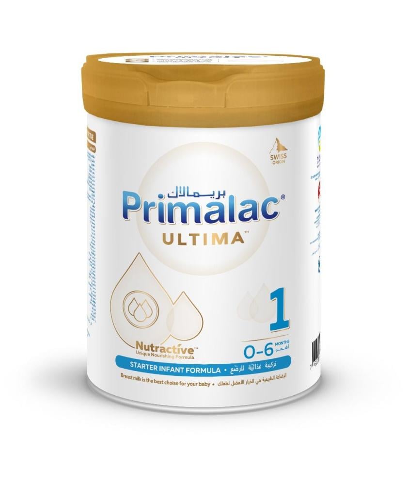 PRIMALAC ULTIMA STARTER INFANT FORMULA NO 1 FROM 0-6 MONTHS 400GM