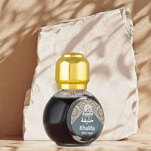 زيت عطري خليفة من حامدي مركز خالي من الكحول 15مل