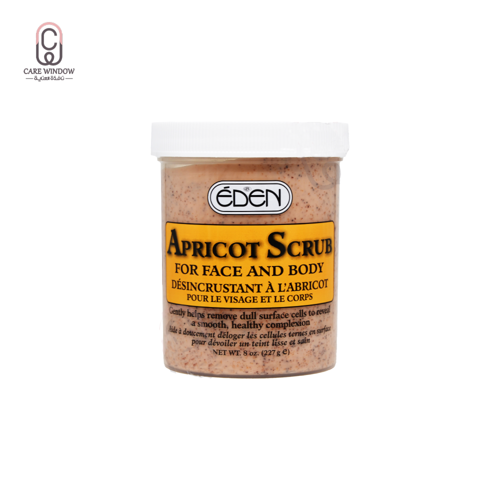 EDEN APRICOT SCRUB FOR FACE AND BODY 227GM