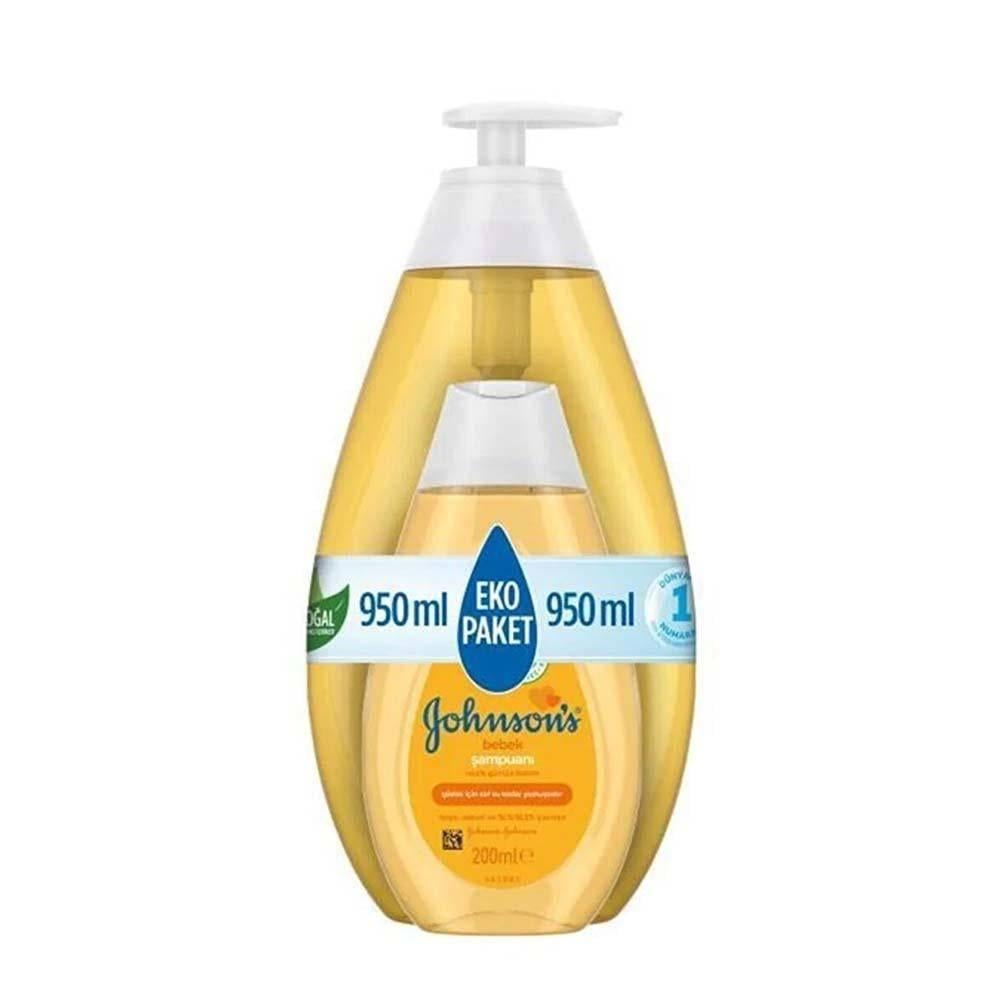 J&J BABY BABY SHAMPOO 750ML+ BABY SHAMPOO 200ML FREE