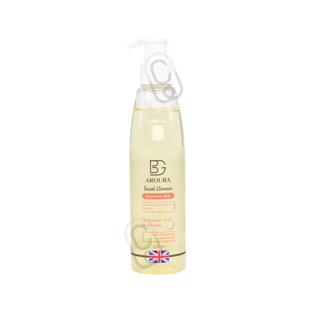 BG AROURA HYALURONIC ACID FACIAL CLEANSER FOR SENISTIVE SKIN200ML