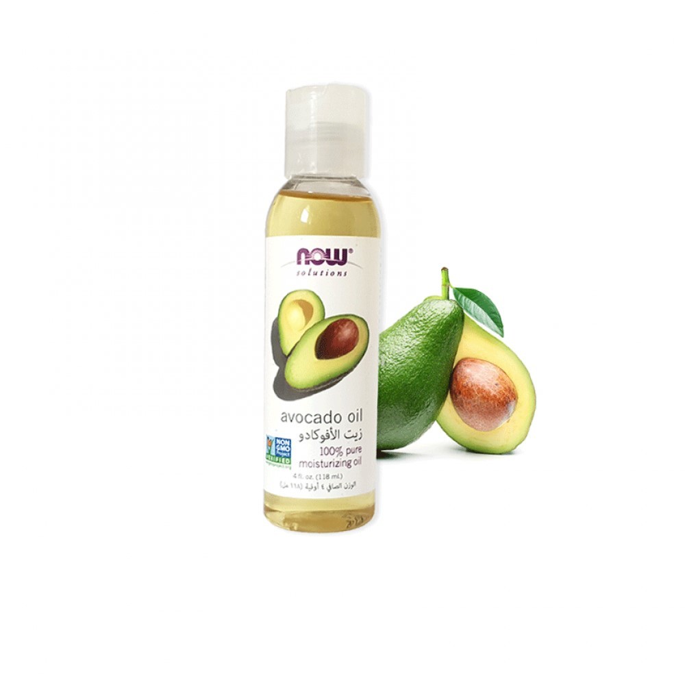 NOW SOLUTIONS AVOCADO OIL MOISTURIZING SKIN CARE OIL 118ML