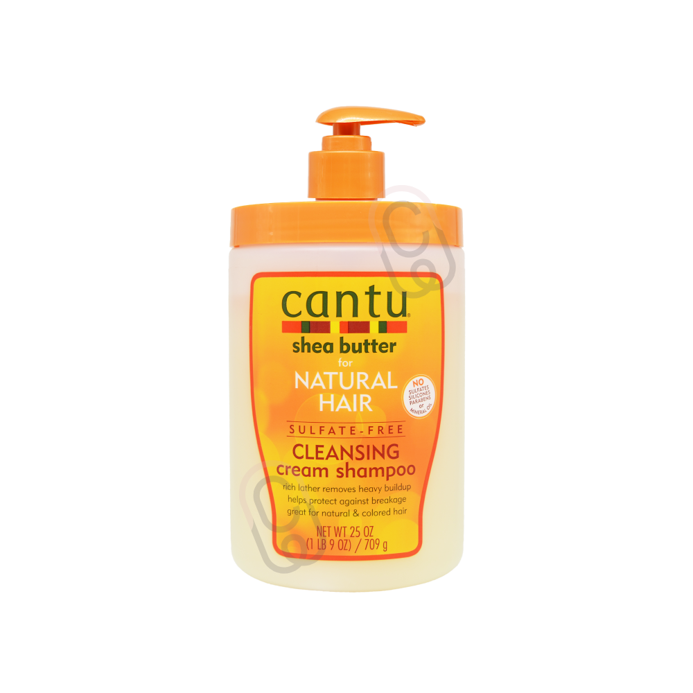 CANTU SHEA BUTTER NATURAL HAIR CLEANSING CREAM SHAMPOO 709 GM