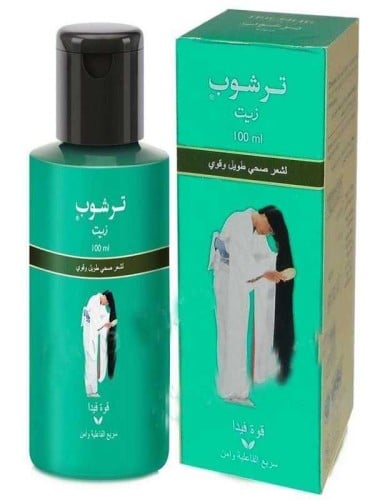 ترشوب زيت شعر 100 مل صحي طويل وقوي