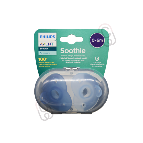 AVENT SOOTHIE SOOTHER (0-6M) HEART 2PCS نافذة العناية Care-Window