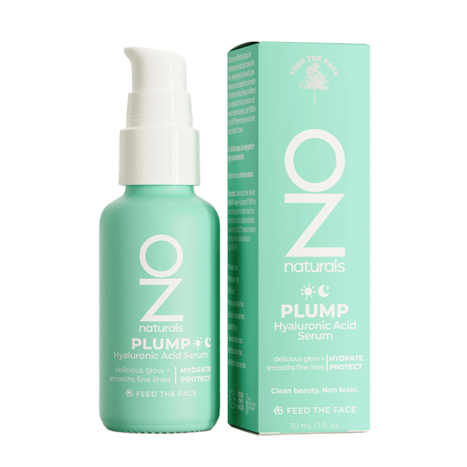 OZ NATURALS PLUMP HYALURONIC ACID SERUM 30ML