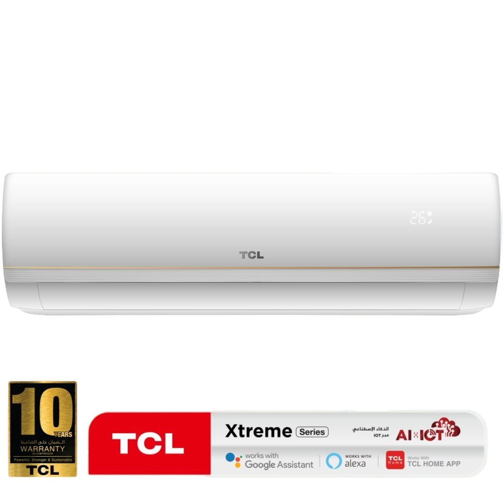مكيف جداري تي سي ال اكستريم واي فاي 27800 وحدة TAC-30CSU/TPX11 بارد فقط