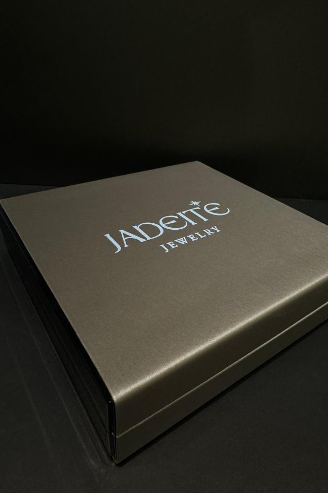 لازوردي / طقم 4 قطع  فاخر ذهـبي و فـضي