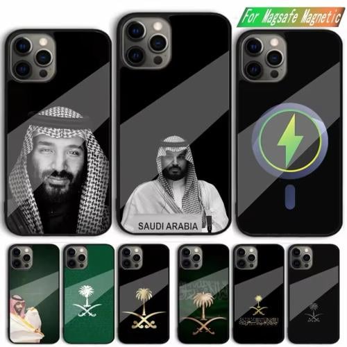 كفر آيفون مغناطيسي الشعار سعودي