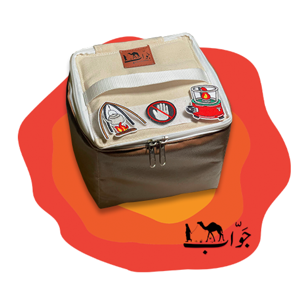 (باتش) ملصق قماشي بالشمع