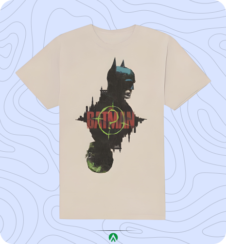 تيشيرت باتمان علامة استفهام من فيلم THE BATMAN