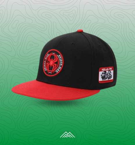 Spider-Man Miles Morales Flat bill Snapback Hat myCAVE