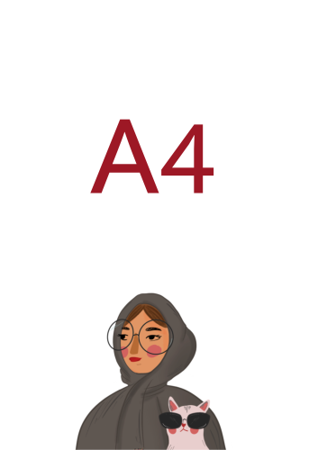 دفتر مقاس A4