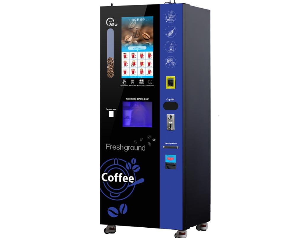 مكينة تحضير 15 مشروبات ساخنة وباردة بمضخة أولكا الإيطالية