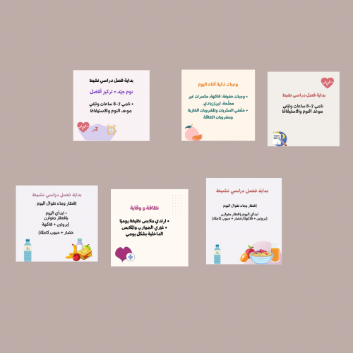 ثيمات الإرشاد الصحي