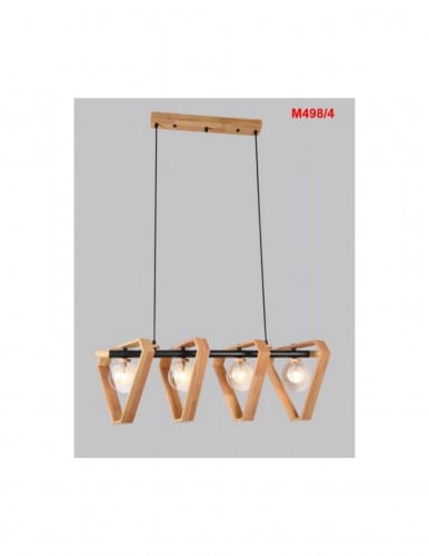 ثريا خشبي رباعيه