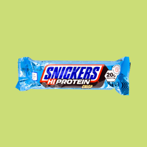 شوكولاتة بروتين سنيكرز (Snickers) قليل السكر كرسبي...