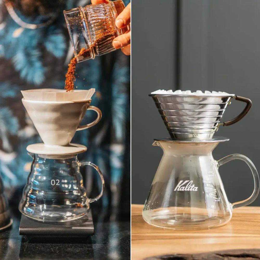 قمع V60 ولا كاليتا و أيش الافضل ؟