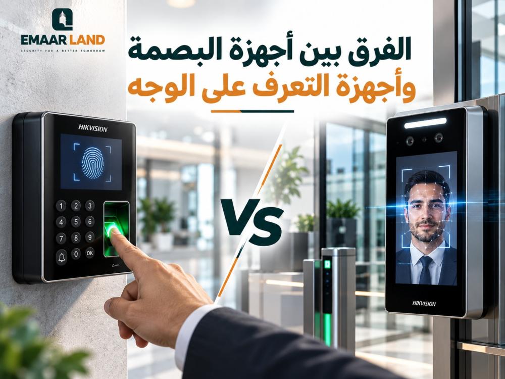 الفرق بين أجهزة البصمة وأجهزة التعرف على الوجه