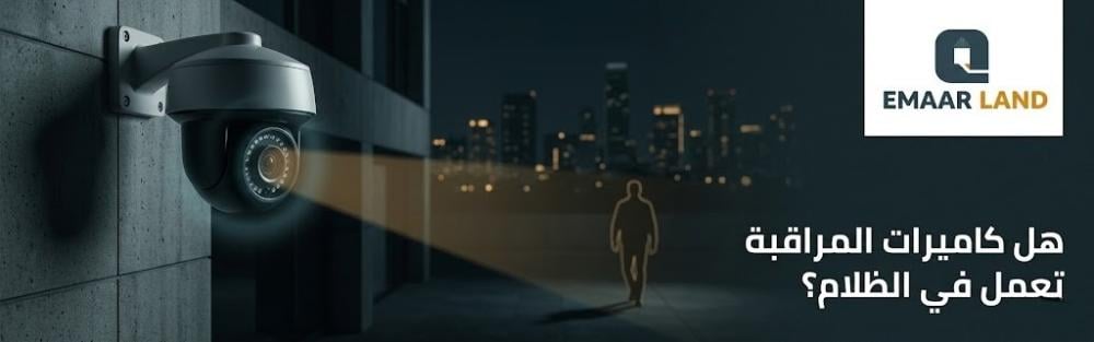 هل كاميرات المراقبة تعمل في الظلام؟