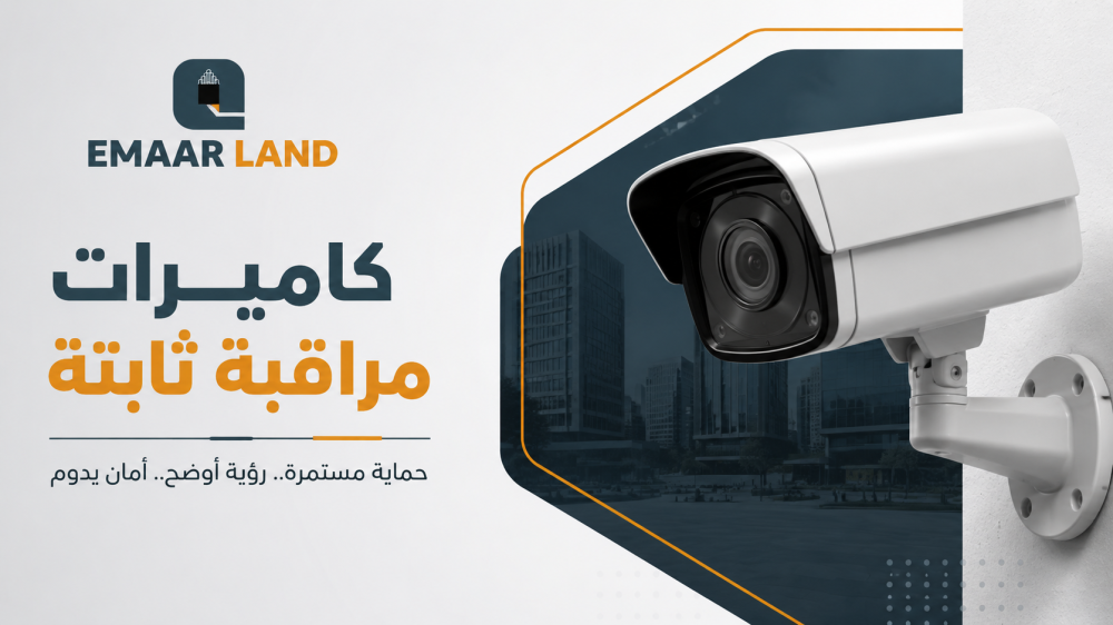 أهمية ومميزات كاميرات مراقبة ثابتة في تأمين منزلك
