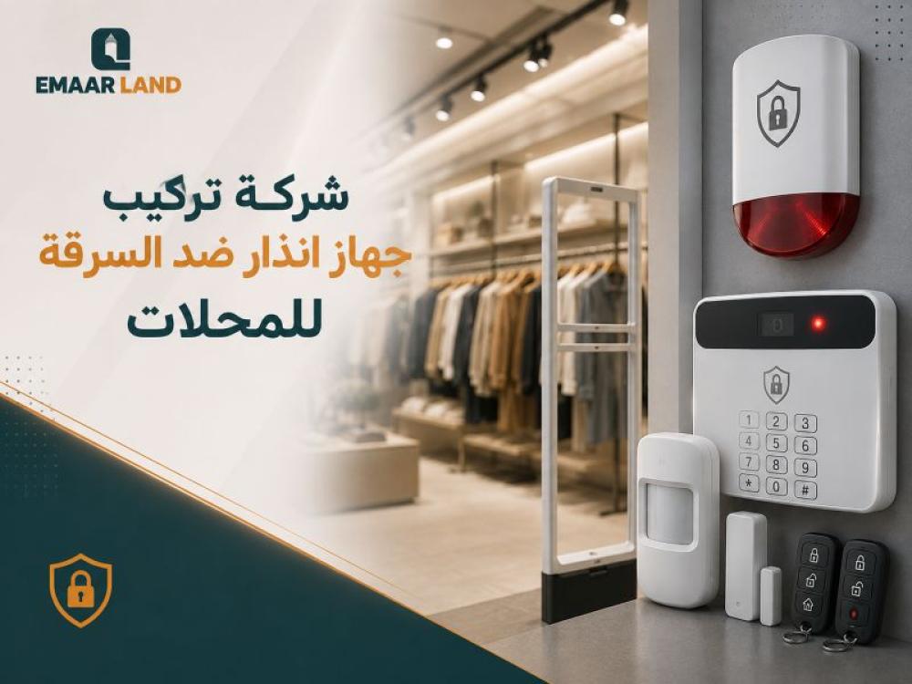 شركة تركيب جهاز انذار ضد السرقة للمحلات احصل على الأمان التام بنسبة 100%