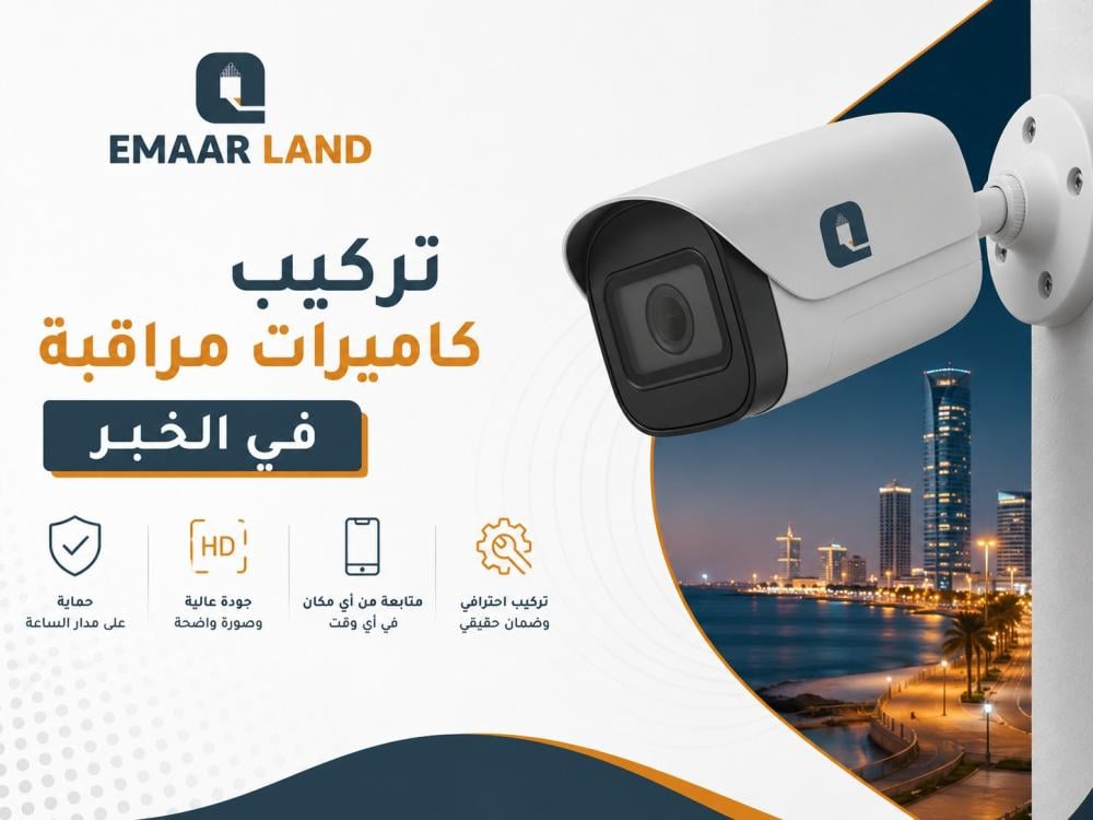 تركيب كاميرات مراقبة في الخبر