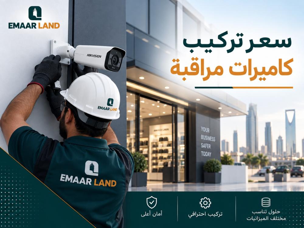 سعر تركيب كاميرات مراقبة