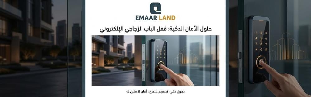 قفل باب زجاج إلكتروني: المزيج المثالي بين الأمان الذكي والتصميم العصري