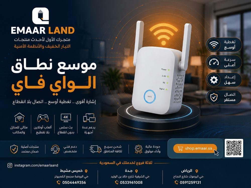 موسع نطاق الواي فاي — الدليل الشامل لإنهاء مشكلة الإشارة الضعيفة
