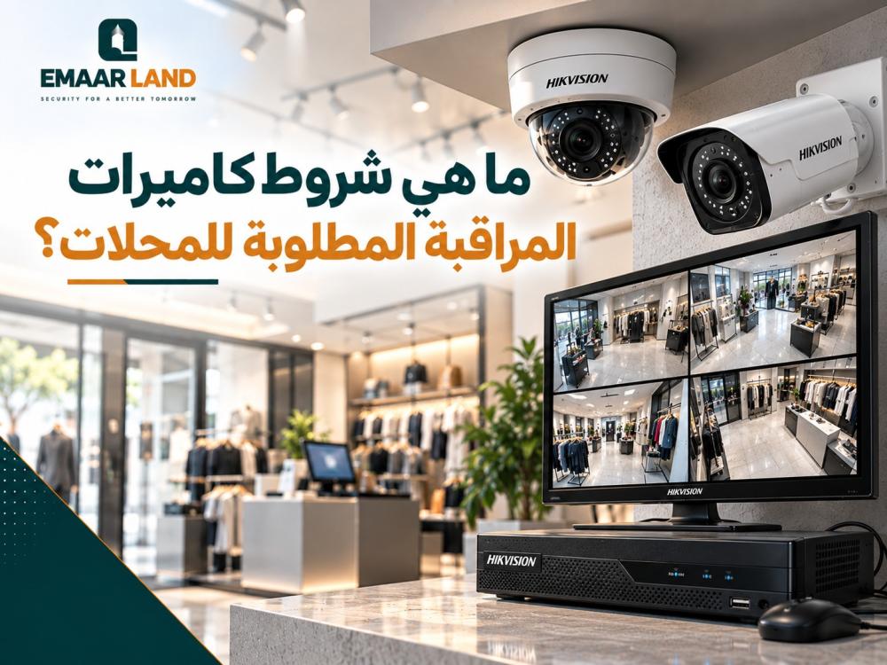 شروط كاميرات المراقبة المطلوبة للمحلات
