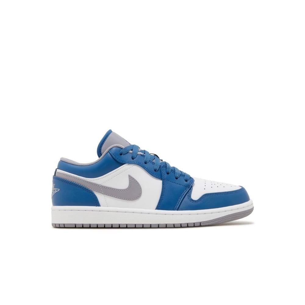 AIR JORDAN 1 LOW 'TRUE BLUE CEMENT'