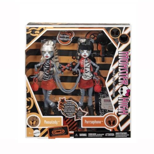 monster high meowlody and purrsephone