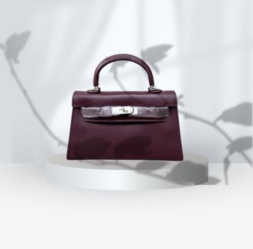 Burgundy bag