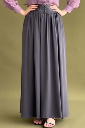 pleated skirt المقاس:(M)