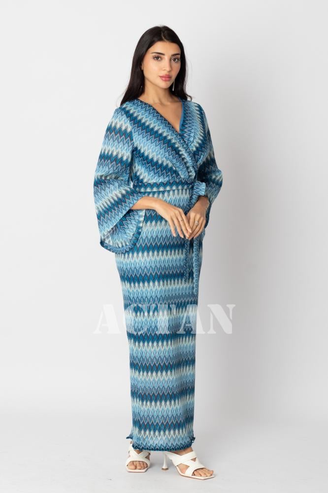 Crochet maxi dress المقاس:(M - 38)
