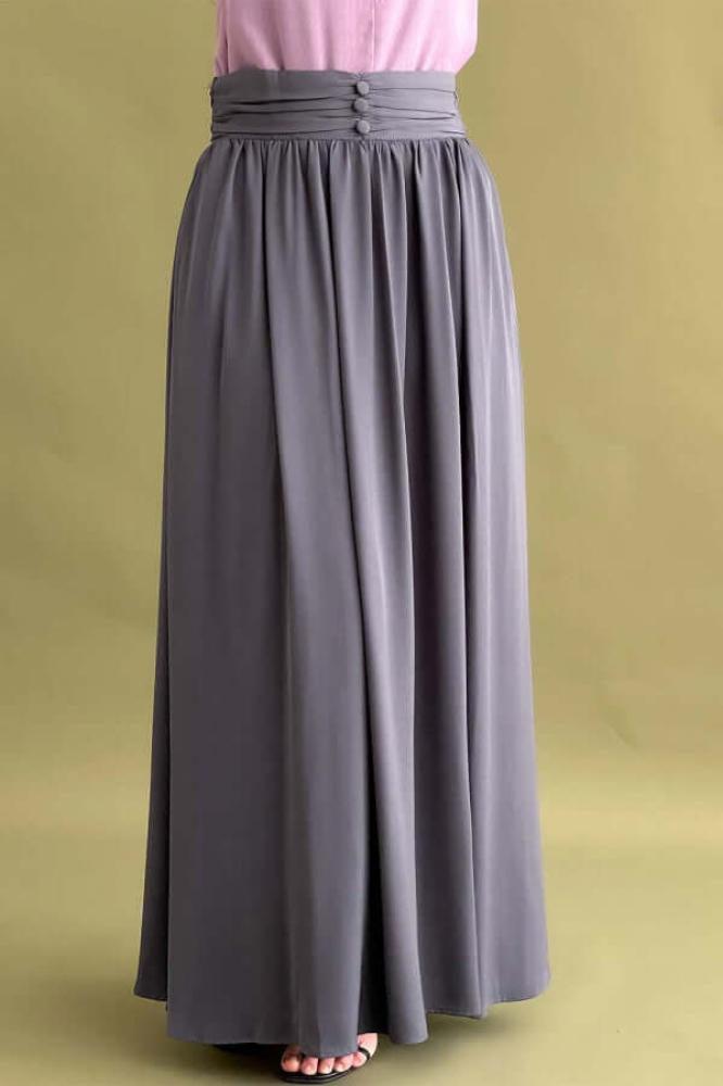 pleated skirt المقاس:(M)