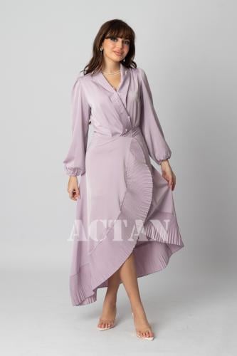 Pearl-embellished midi dress المقاس:(M - 38)