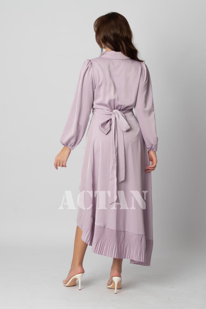 Pearl-embellished midi dress المقاس:(M - 38)