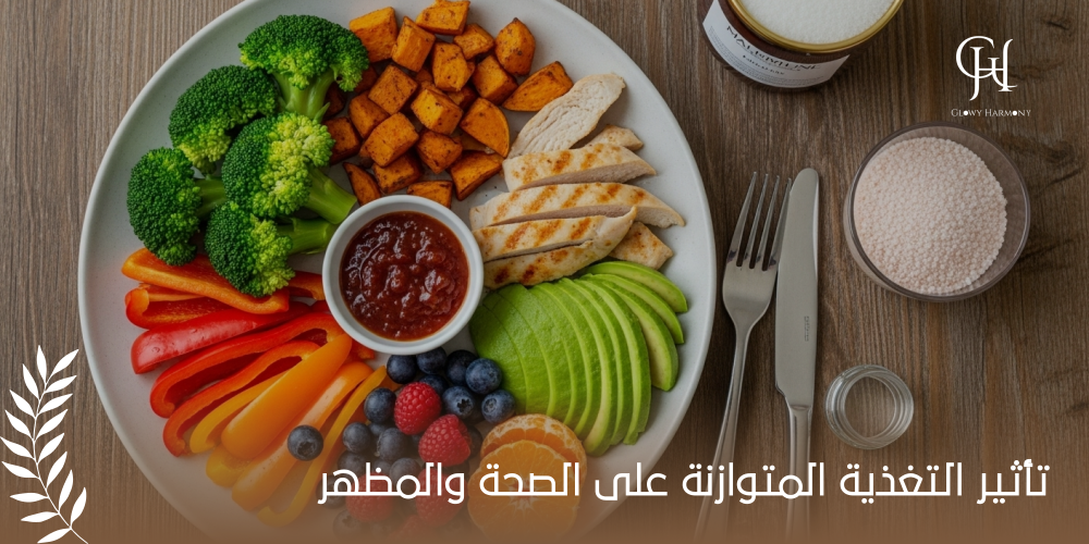 تأثير التغذية المتوازنة على الصحة والمظهر