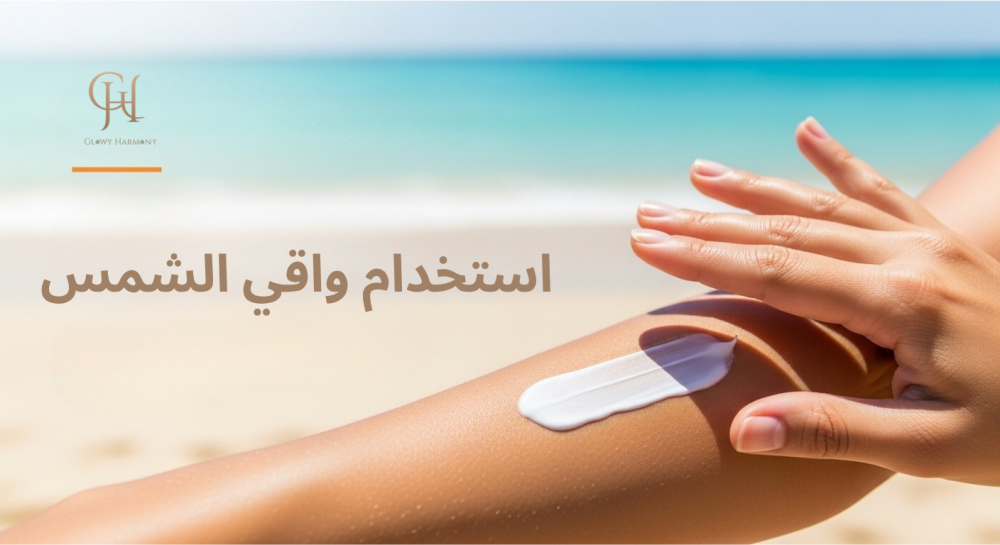 استخدام واقي الشمس