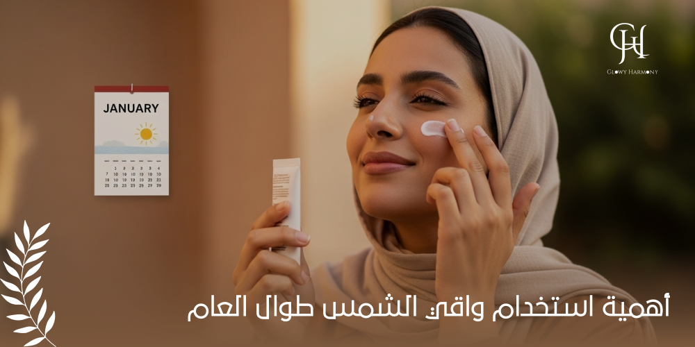اهمية استخدام واقي الشمس طوال العام