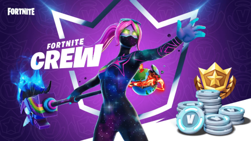 حزمه فورت نايت CREW