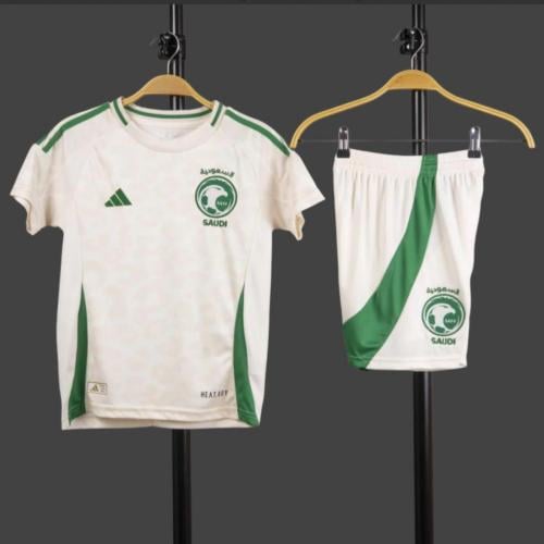 طقم السعودية الابيض ولادي 2024/2025