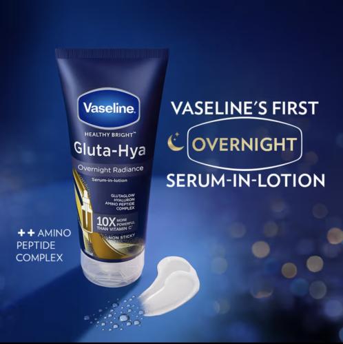 Vaseline Gluta Hya Overnight Radiance Repair