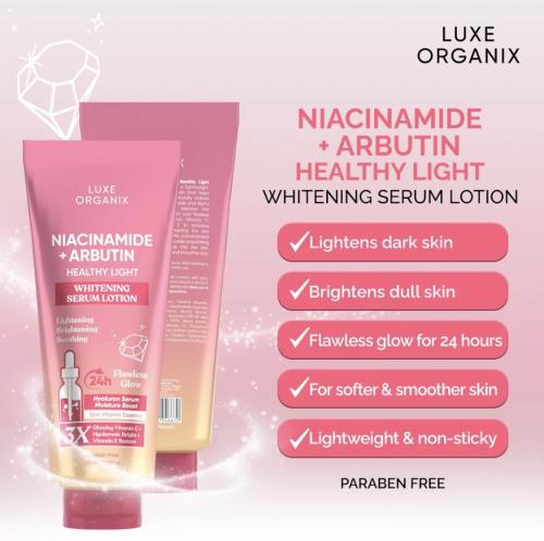 Luxe Organix Niacinamide + Alpha Arbutin Healthy L...