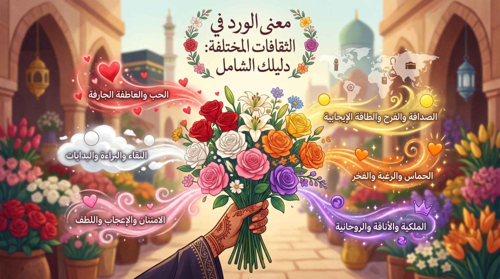 معنى الورد في الثقافات المختلفة: دليلك الشامل