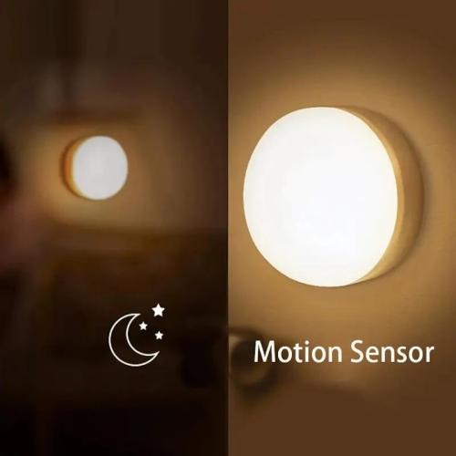 مصباح لیلي ذكي بمستشعر لجسم الإنسان LED