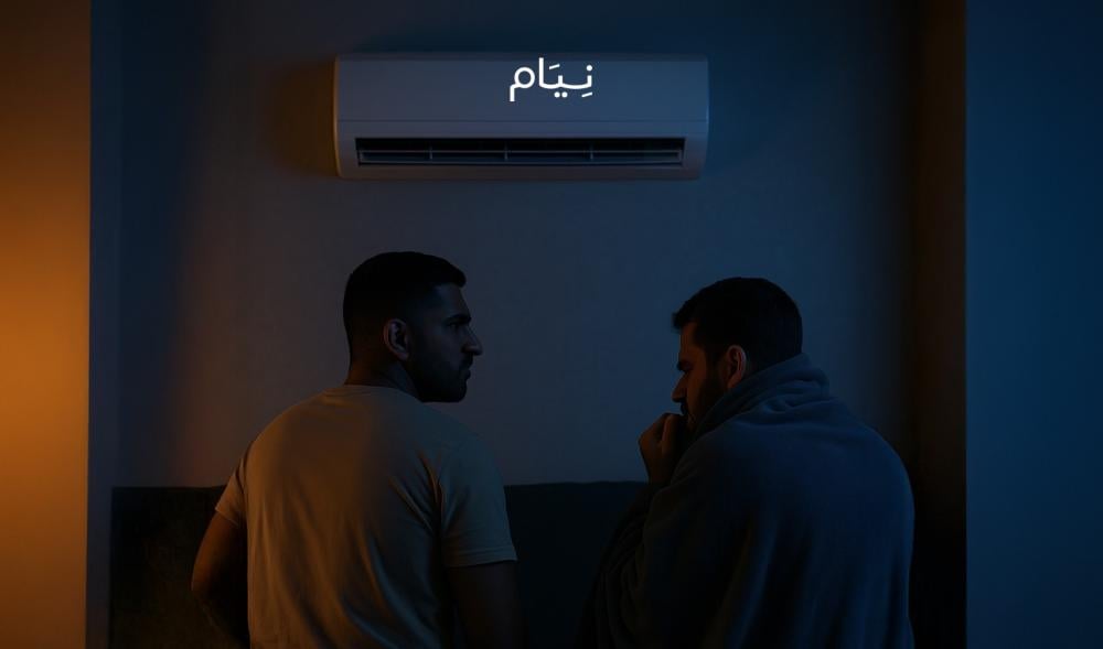صراع المكيف في ليالي الصيف الحارة